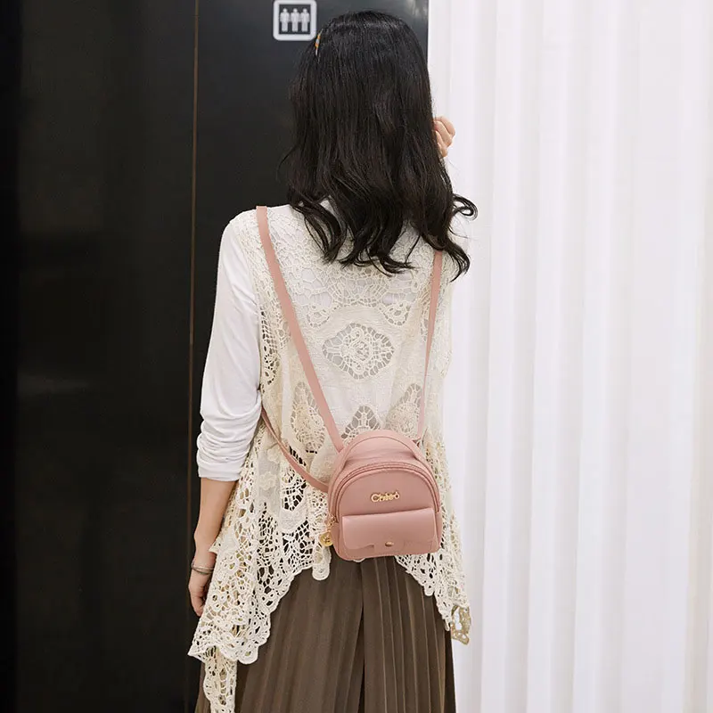 2019 новый рюкзак женская модная сумка женские сумки на плечо одноцветные