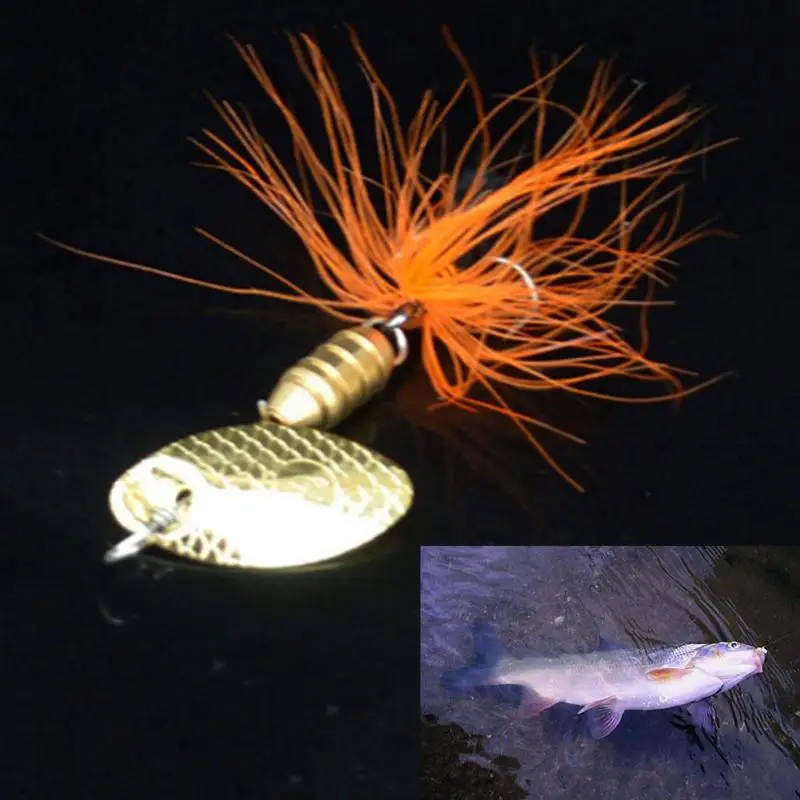 Рыболовная приманка ложка идеально подходит для басов форель окунь щука