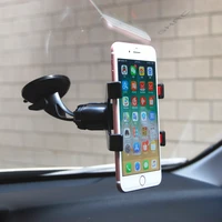 360 rotatable stand mount phone holder flexible tube car phone holder car mount mobile phone holder for smartphone 3 5 6 inch