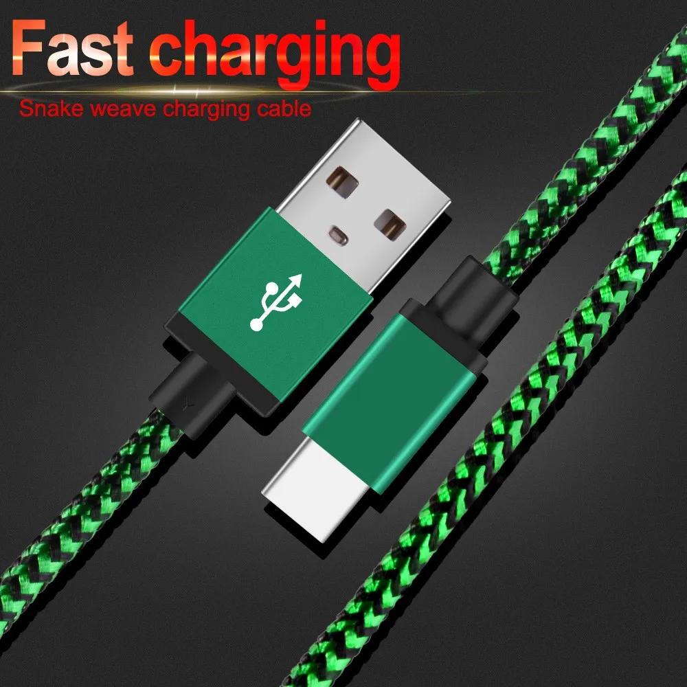 Usb type-C кабель для samsung S10 S9 S8 Быстрая зарядка type-C кабель для зарядки мобильного телефона USB C кабель для Xiaomi mi9 Redmi note 7