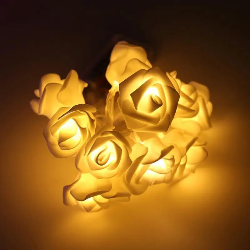 2 м 20LED сказочные огни романтические розы гирлянды для Дня Святого Валентина