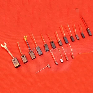 Микро двигатель автомобиля тряпка-щетка углерода 2.5x3x4x5x6x6.3x7x8x9x10x12x12.5x14x15x16x17x18x19x20x25mm