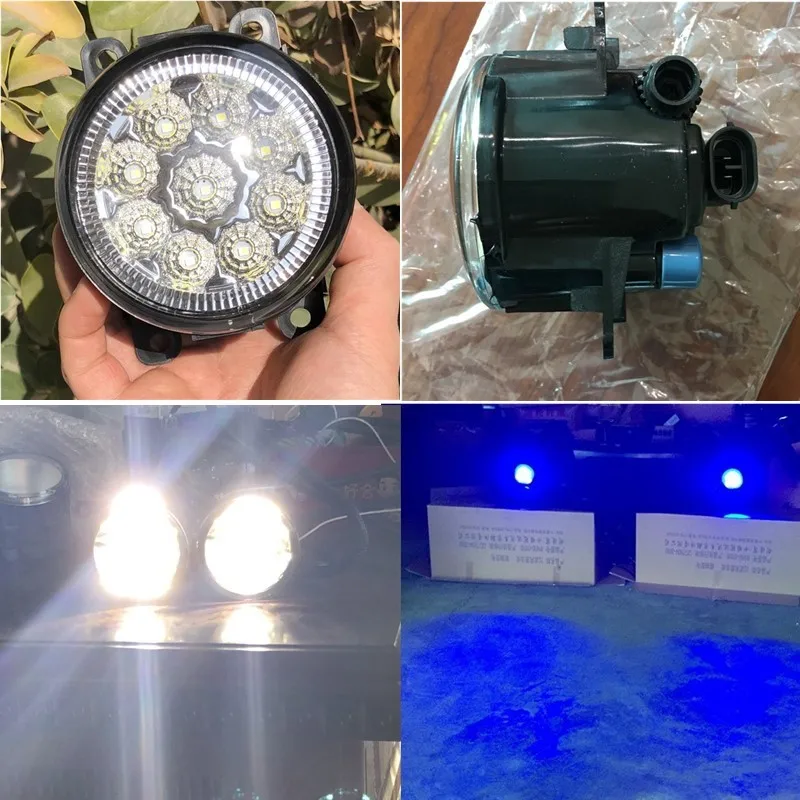 6000K 12В Автомобильный Стайлинг DRL для Peugeot 207 307 407 607 3008 SW CC VAN 2000-2013 Противотуманные