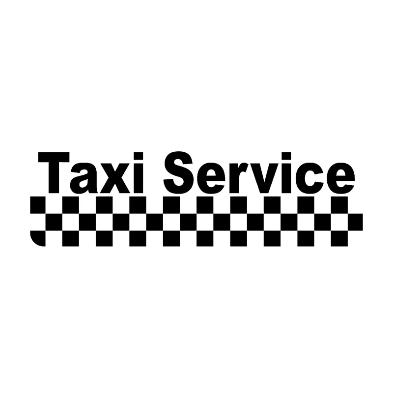 Imán de taxi de moda, 15,8x4,5 cm, decoración del coche