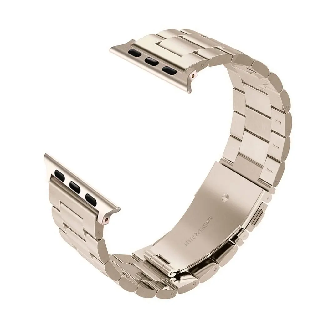Металлический ремешок Correa для Apple Watch Series 1 2 3 4 умный фитнес-браслет 38 мм 42 мм Pulsera ремешок смарт-Аксессуары