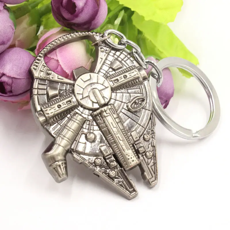 Звездные войны Han Solo's Millennium Falcon корабль открывалка для бутылок брелок кольцо