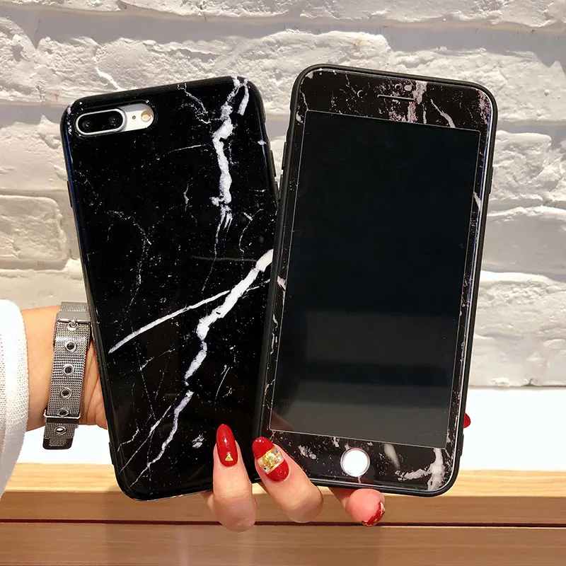 Мягкий IMD чехол Boucho для телефона сумки iPhone X 6 6s 7 8 Plus красочный классический