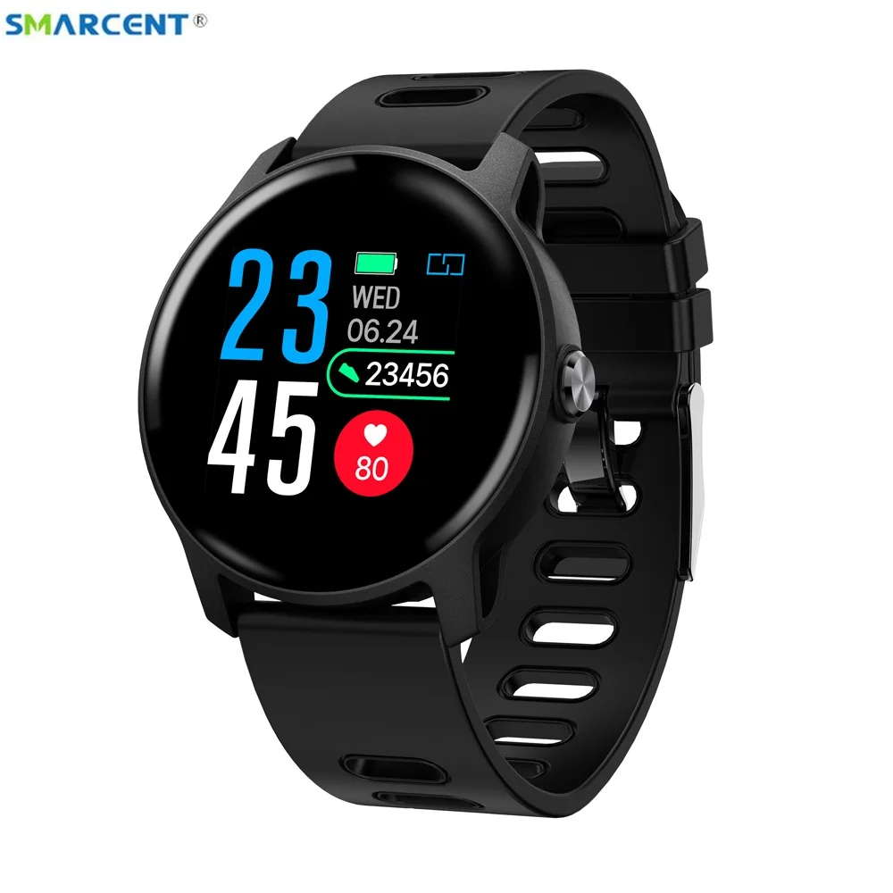 S08 Men Women Smart Watch IP68 Waterproof Swimming Clock Heart Rate Monitor Blood Pressure Fitness Tracker Smartwatch | Электроника