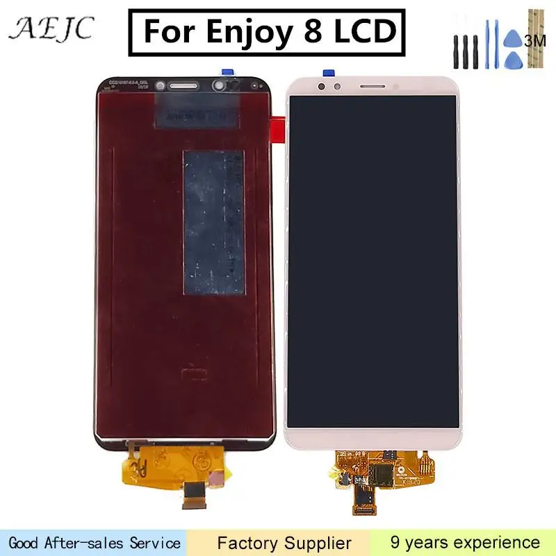 Для HUAWEI Enjoy 8 LND AL30 L22 ЖК дисплей кодирующий преобразователь сенсорного экрана в
