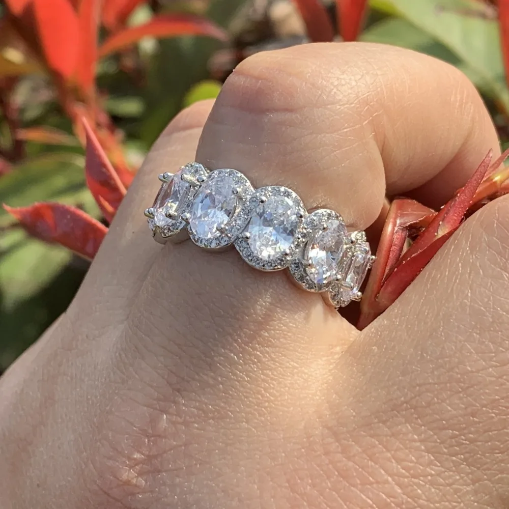 Женское кольцо из серебра 2019 пробы с фианитом|Кольца| |