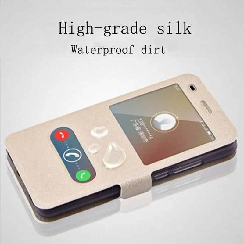 Чехол для Huawei Honor 5C, чехол для телефона с окошком для просмотра, искусственная кожа, оболочка, флип-чехол для Honor5C, чехол-накладка