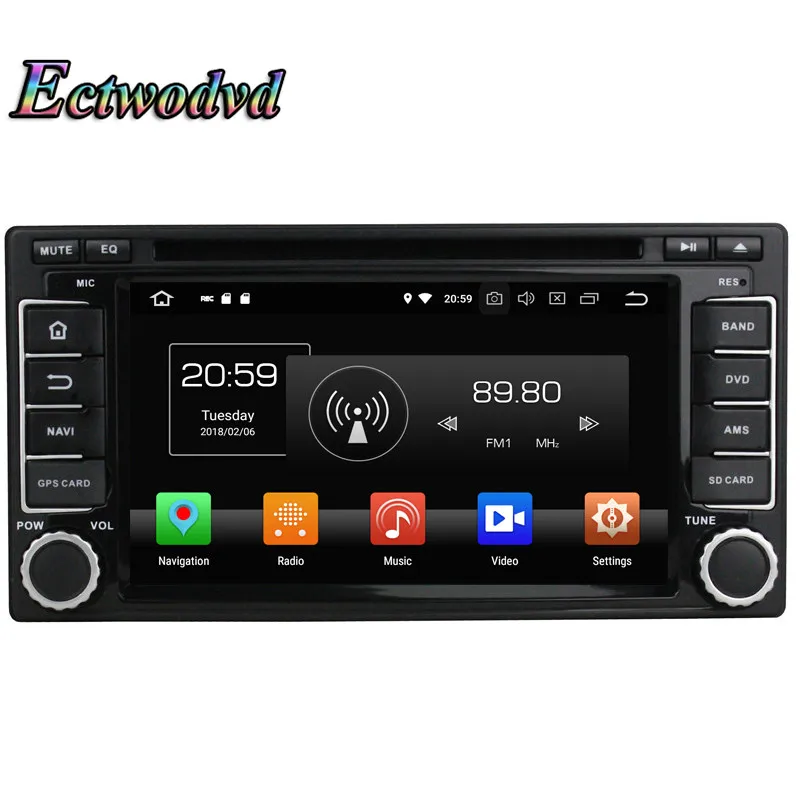 Ectwodvd 4G ram 32G rom Восьмиядерный Android 8 0 автомобильный DVD для Subaru Forester/Impreza 2008 2009-2011