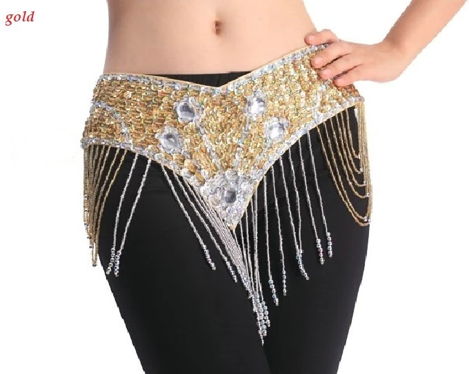 Пояс для танца живота синий фиолетовые камни шарф Талия цепи Индии аксессуары