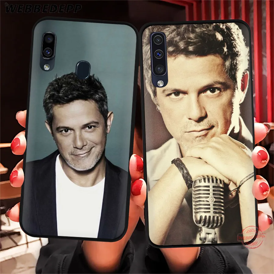 WEBBEDEPP Fashion Alejandro Sanz Soft Phone Case for Samsung A50s A40s A30s A20s A10s A60 A70 M10 M20 M30 M40 Cases | Мобильные