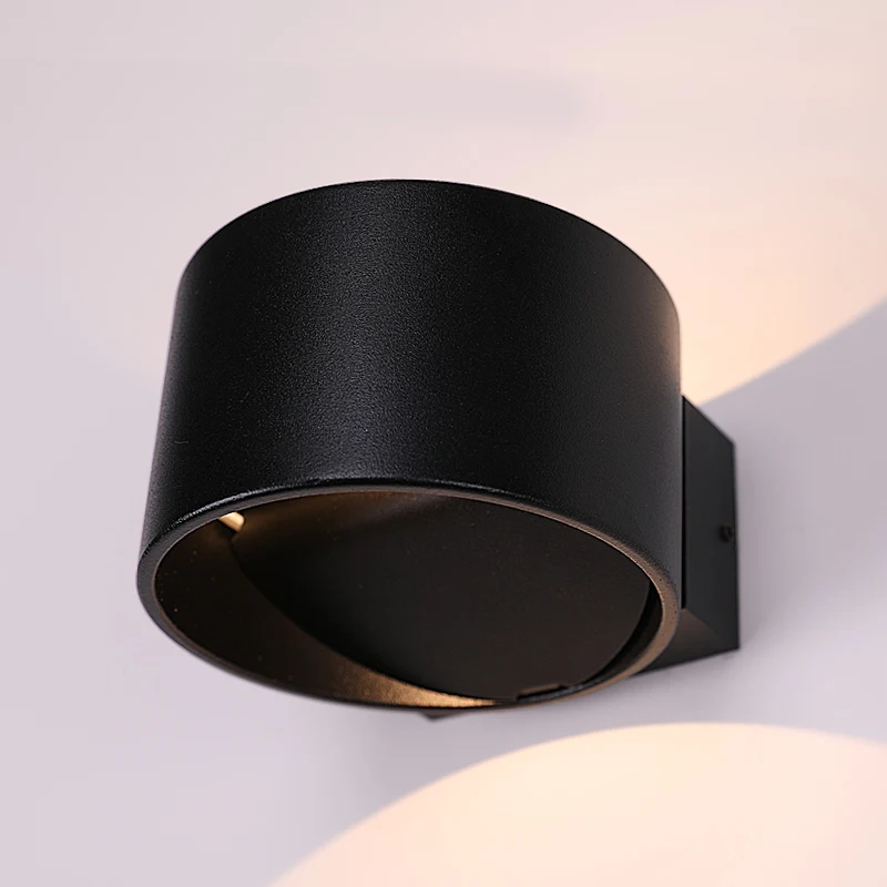 PULUOTI Surface Mounted Circular Aluminum Indoor LED Wall Lamp | Освещение