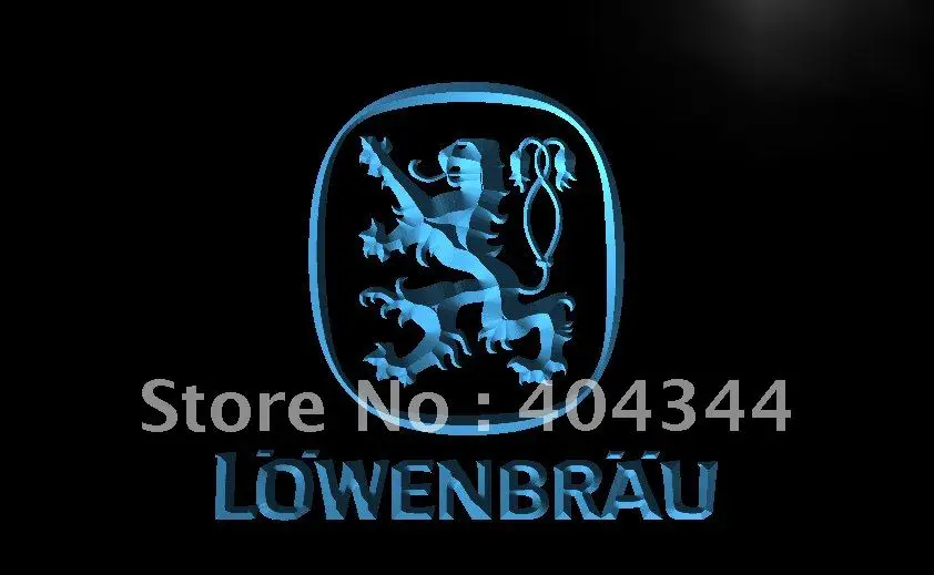 

LE097- Lowenbrau Пивной Логотип Бар Паб Клуб светодиодный неоновый светильник вывеска домашний декор ремесла