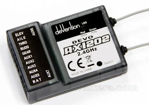 Оригинальный Радиоуправляемый ресивер Walkera RX1202 2 4 ГГц 12 каналов для цифрового
