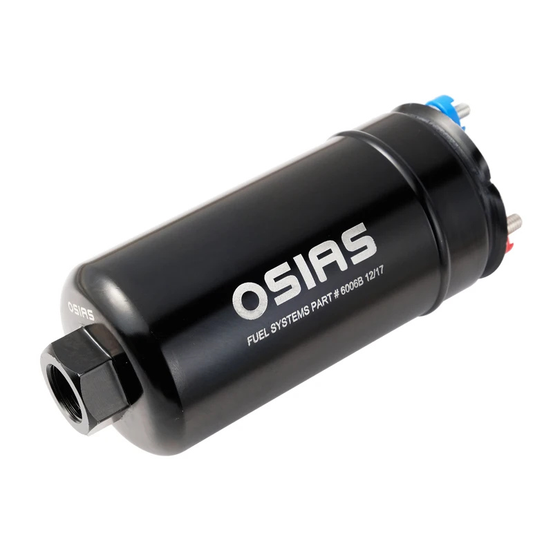OSIAS Новый 380LPH встроенный внешний топливный насос 10AN вход + проверка Vavle 6AN выход с