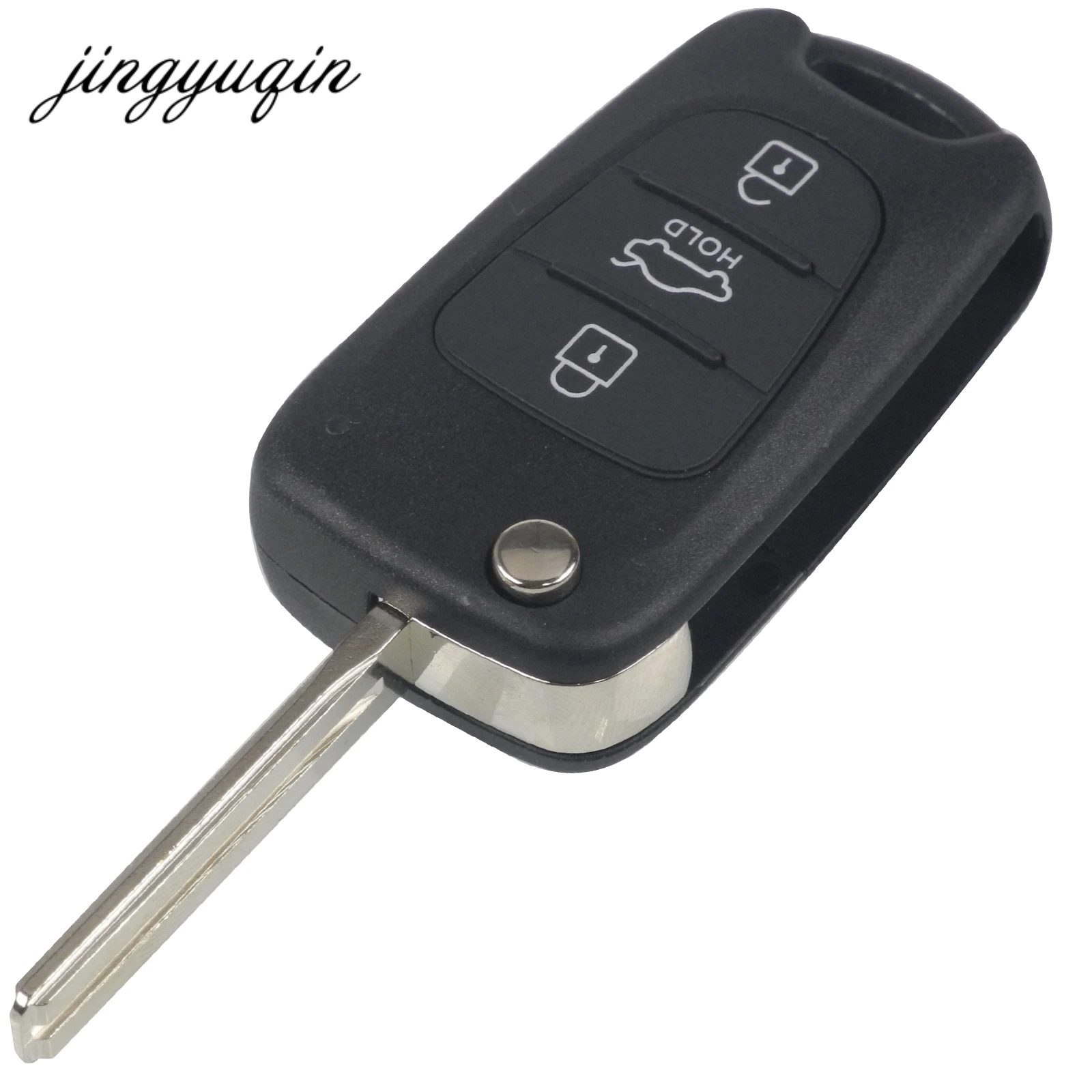 Jingyuqin 20 шт./лот 3 кнопки флип пульт дистанционного управления чехол для Hyundai IX35 Kia