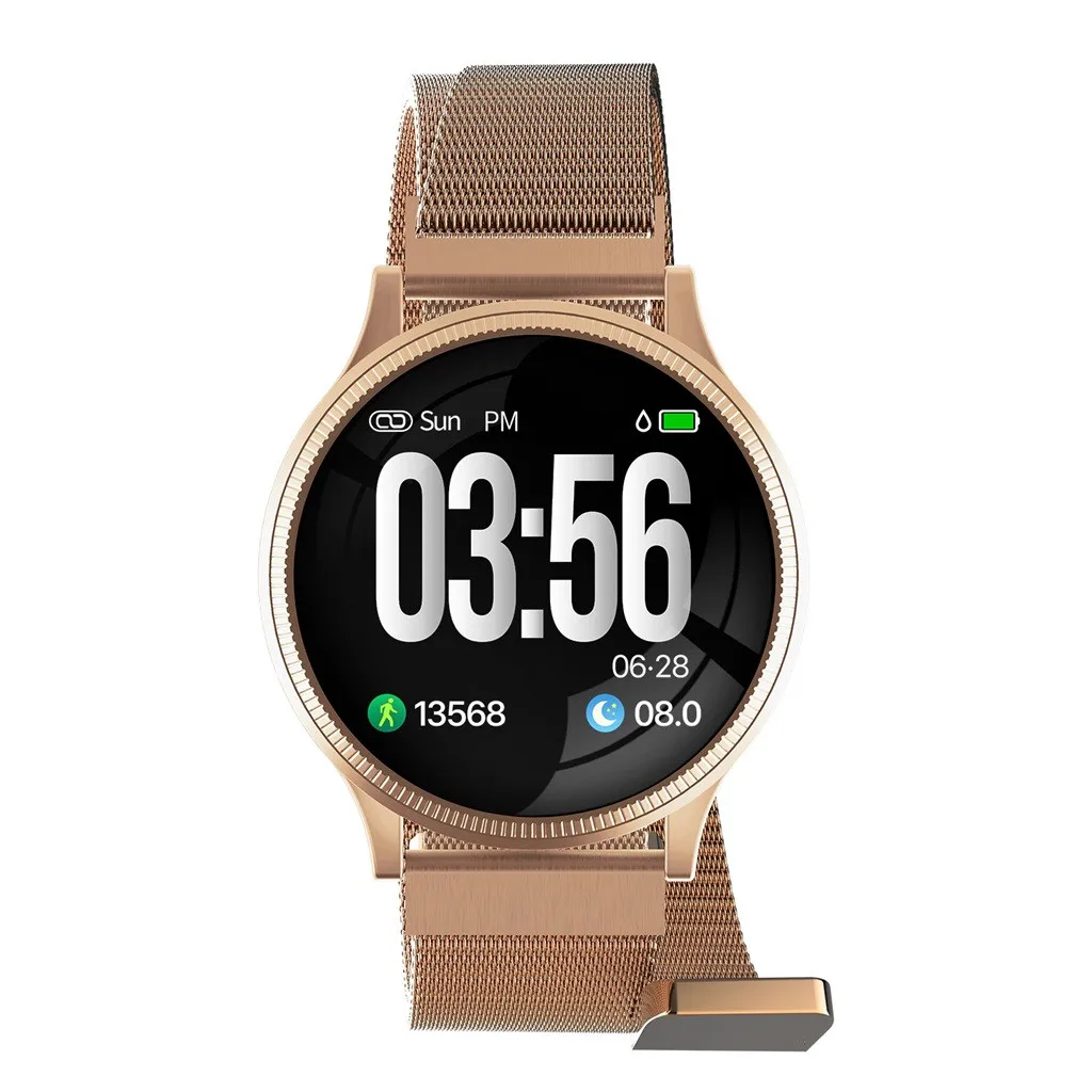 MK08 Смарт-часы из закаленного стекла для мужчин, WeChat, фитнес-трекер, умные часы, пульсометр, измеритель артериального давления, смарт-браслет