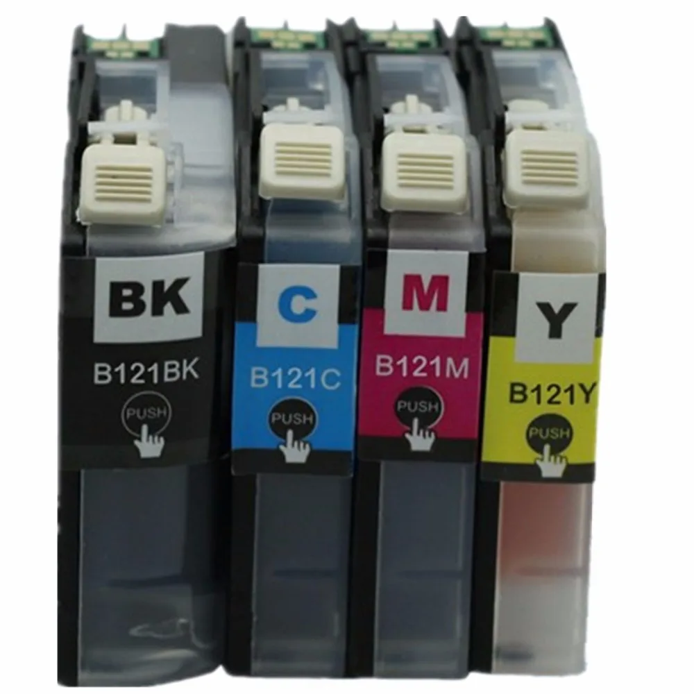 LC121 картридж с полными чернилами чипами совместимым струйным принтером |