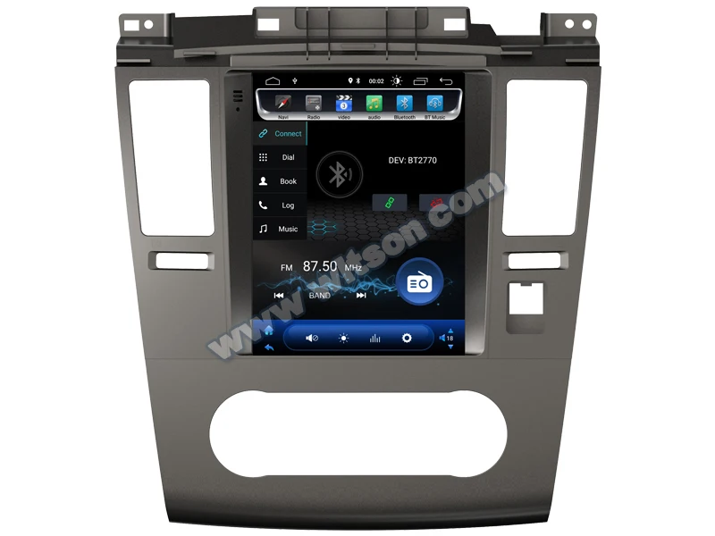 WITSON Android 11 вертикальный экран Автомобильный мультимедийный tesla GPS-навигатор радио