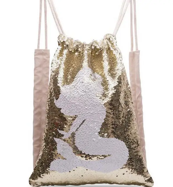 Joyloading Единорог из мультфильма сделай сам с блестками модная сумка на шнурке для