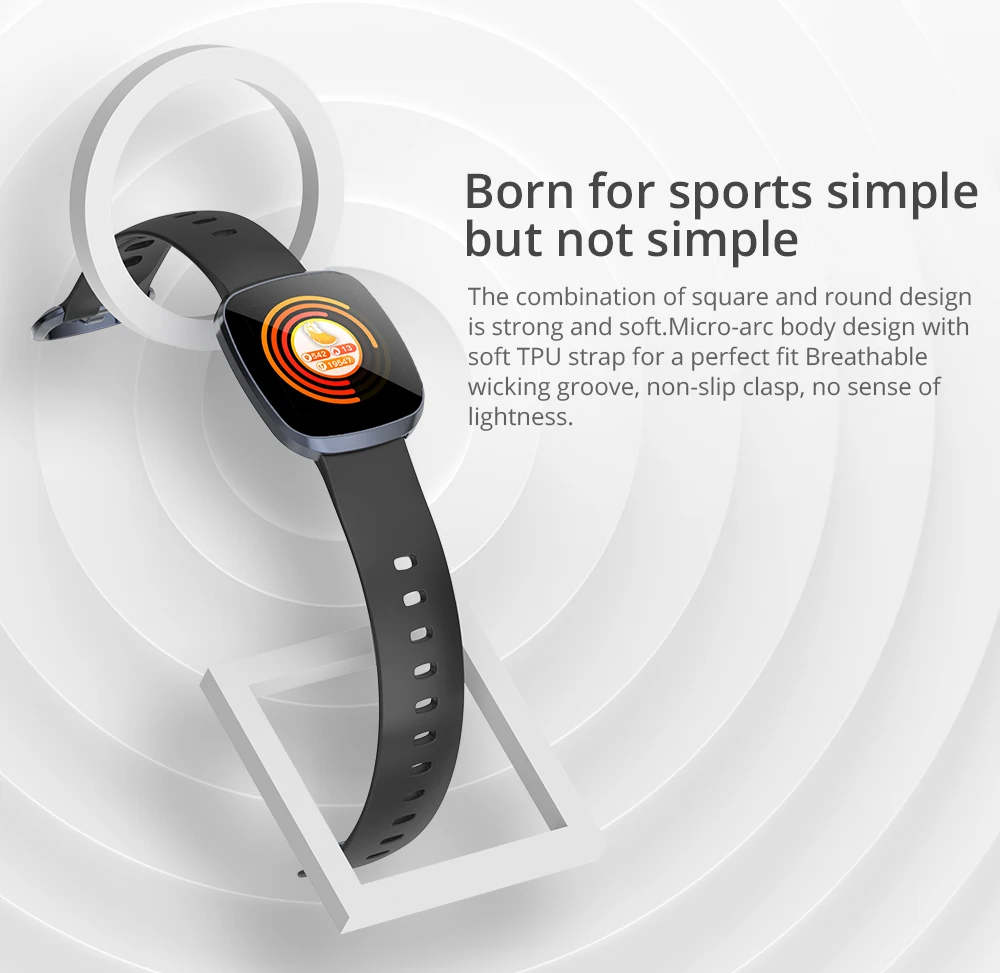 Браслет MAKIBES HR5, 60 дней в режиме ожидания, фитнес-трекер, SmartBand для iPhone7, huawei, HR3, обновленная версия