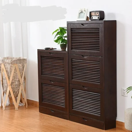 Обувные шкафы стеллаж для обуви мебель гостиной домашняя дальномер из цельного