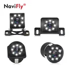 Водонепроницаемая Автомобильная камера заднего вида Navifly, 8 светодиодов, ночное видение