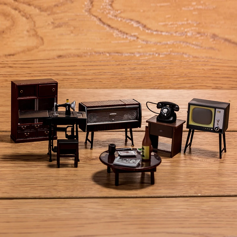 Миниатюрная мебель для мамы и сада детские игрушки имитационная комната