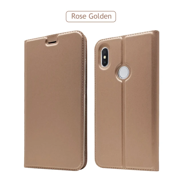 Розовый Чехол-книжка из мягкой искусственной кожи для Xiaomi Redmi S2 с отделениями для карт, кожаный чехол-книжка для Xiaomi Redmi S 2 S2, чехол, Новинка - Цвет: Розовый