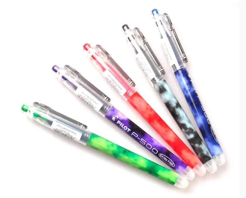 Ручки Pilot с использованием тонких игл Наконечник Ручка гелевыми чернилами P 500 0 5