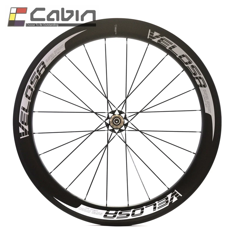 Velosa super sprint 35 заднее колесо из углеродного материала 700C 38 мм клинчер/трубчатый