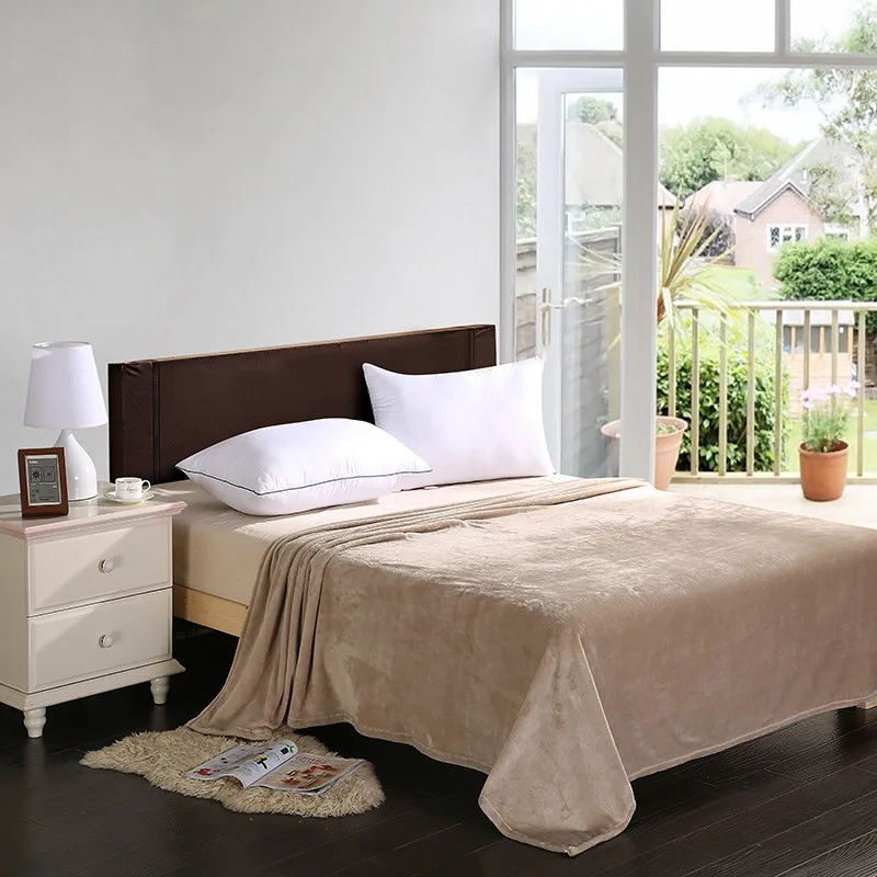 Теплые одеяла Детские и взрослые клетчатые коралловые флисовые фланелевые