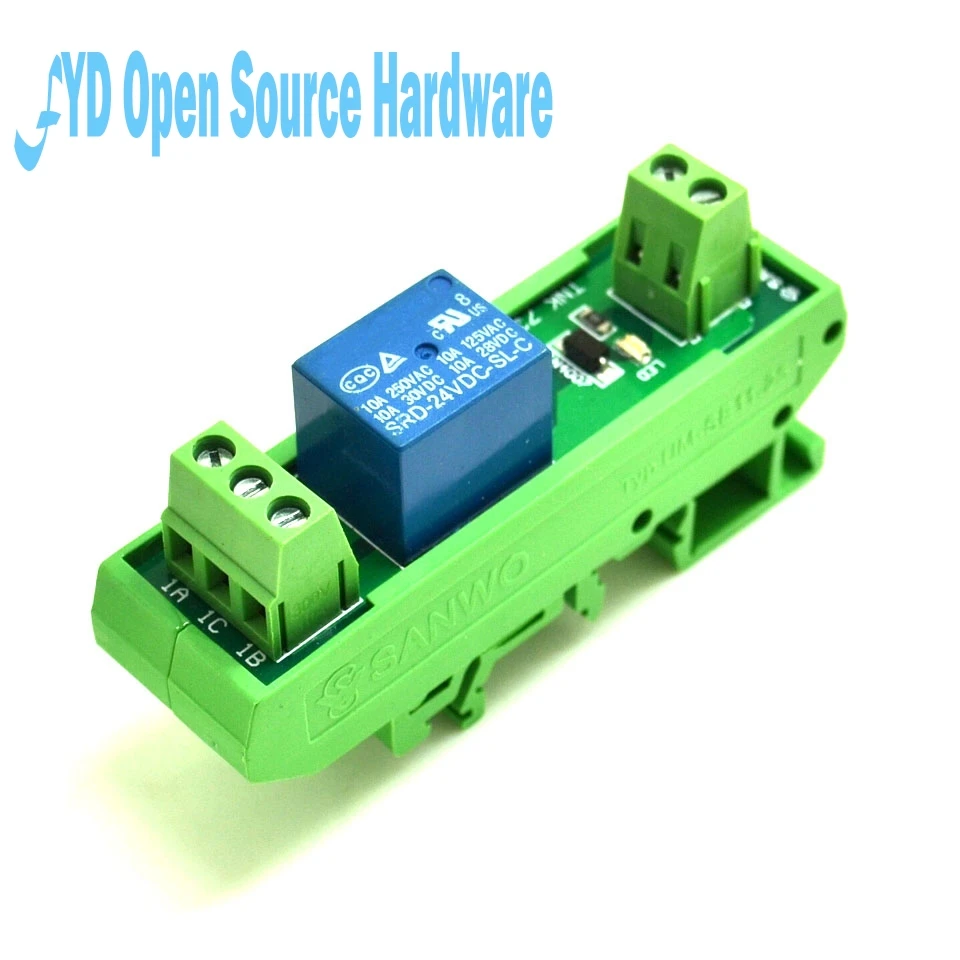 1 канальный релейный модуль управления платы усилителя печатной SRD 24V SL C DC24V|amplifier