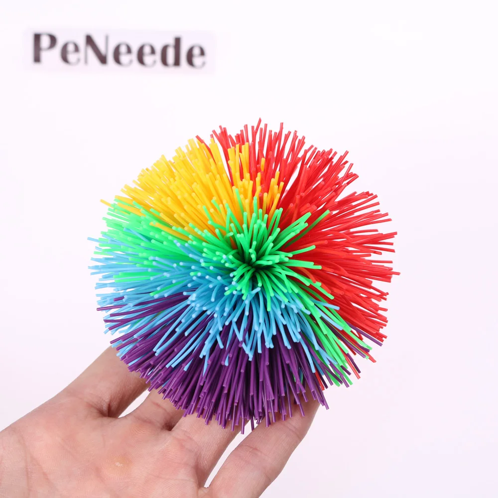 Большой фиджет сенсорный тактильный мяч забавный детский для снятия стресса