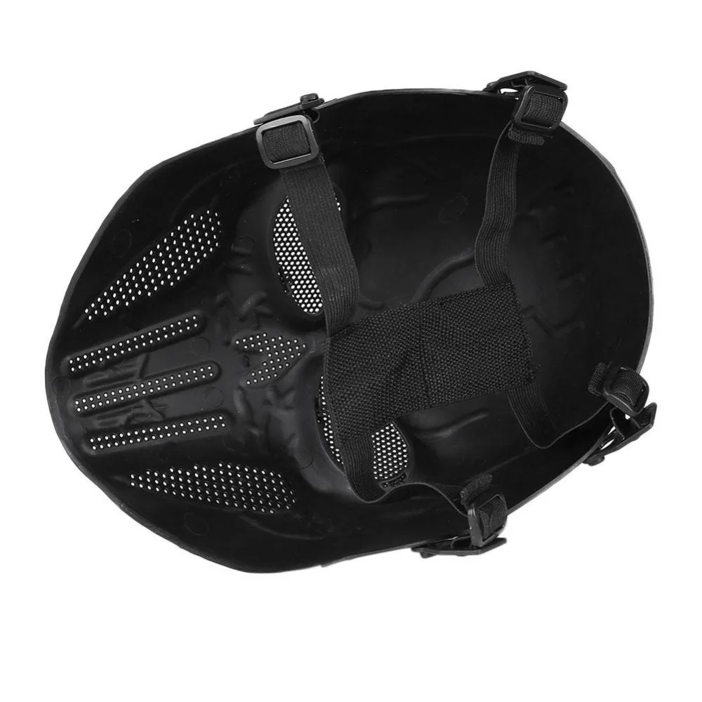 Wospor тактическая Полнолицевая краска мяч череп сетка защитная маска очки Открытый