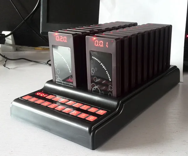 Беспроводная Вибрирующая альфа цифровая пейджинговая система для ресторана