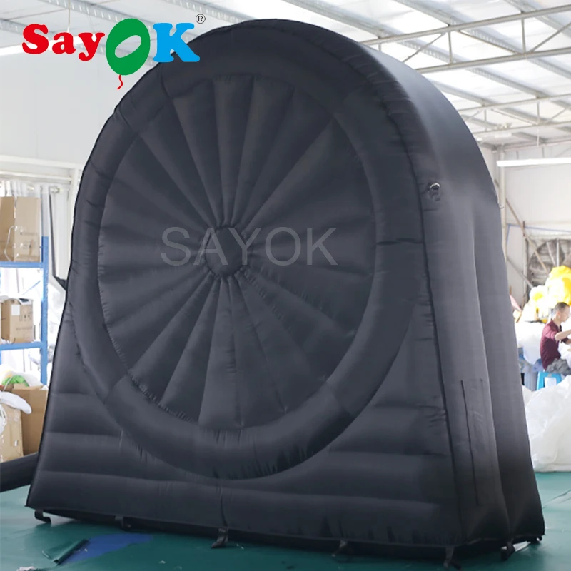 Sayok 3 m/4 m/5 m Открытый надувной футбольный Дартс доска надувная футбольная с 6 шт