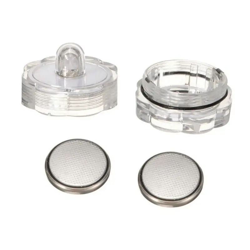 240 шт./лот Цветочная Водонепроницаемая погружная Светодиодная свеча tealight