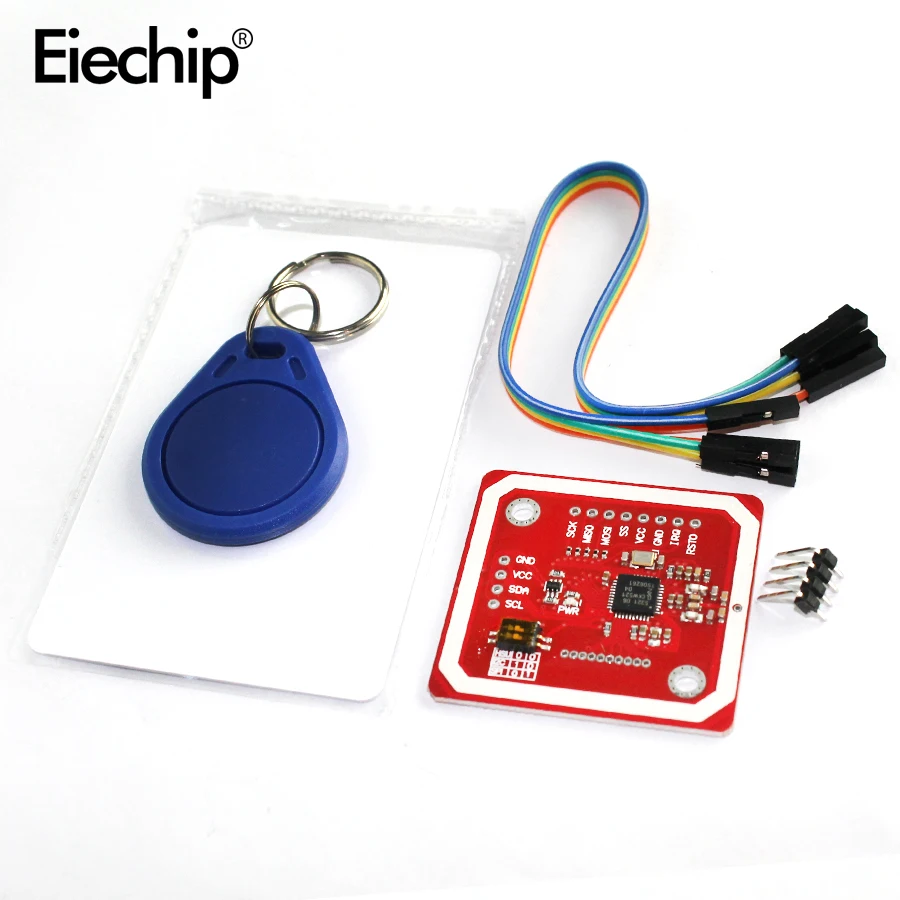 Беспроводной модуль PN532 NFC RFID V3 набор для чтения режим записи IC S50 карта PCB Attenna I2C IIC