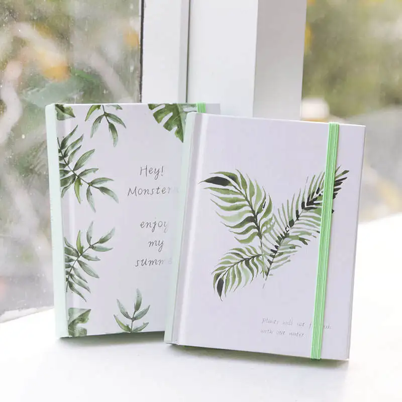 Эй! Записная книжка серия Monstera A6 утолщенная ученическая записная без рисунка 1