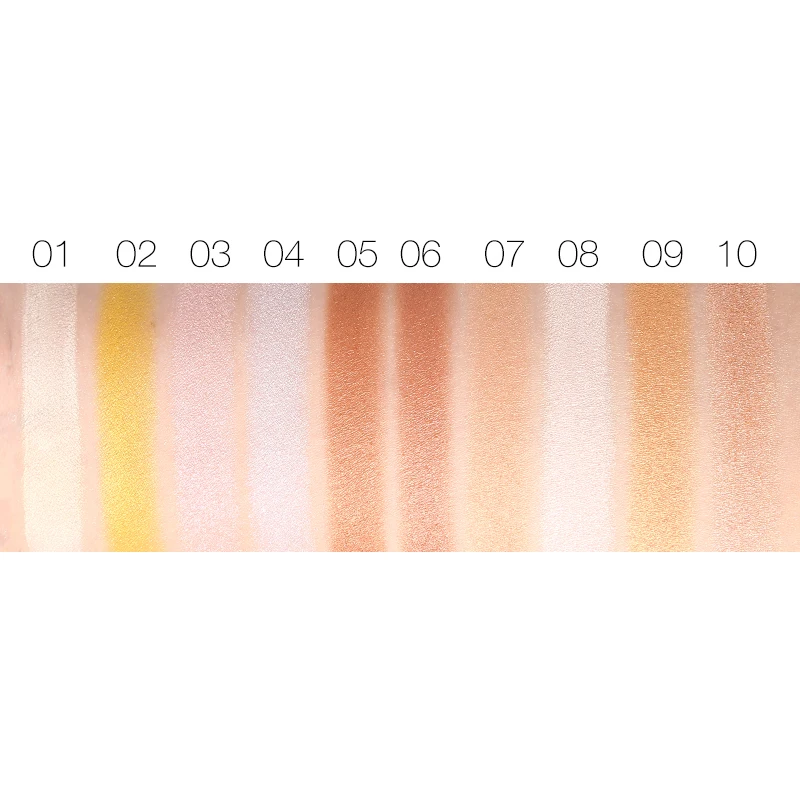 MISS ROSE Сияющий макияж Мерцающий Порошок хайлайтер палитра лицо База Бронзовый