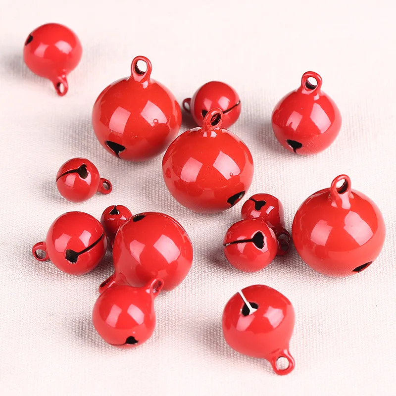 20 шт. красивые медные бусины колокольчики рождественские украшения Подвески DIY