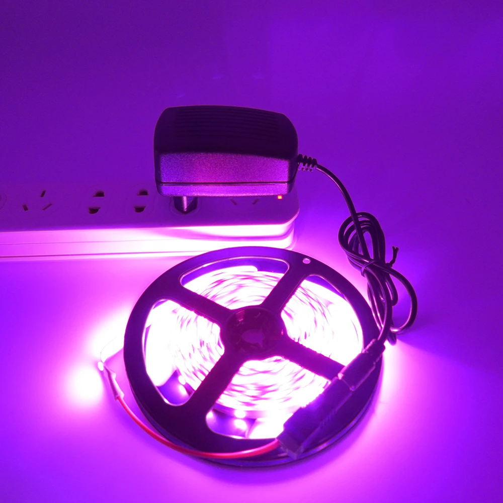 Романтическая розовая Светодиодная лента 3528 SMD 300 светодиодов 60 светодиодов/м 5 м