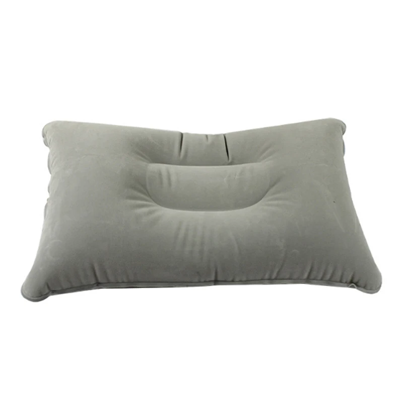 1 шт. надувная подушка для улицы квадратная с флоком туристические