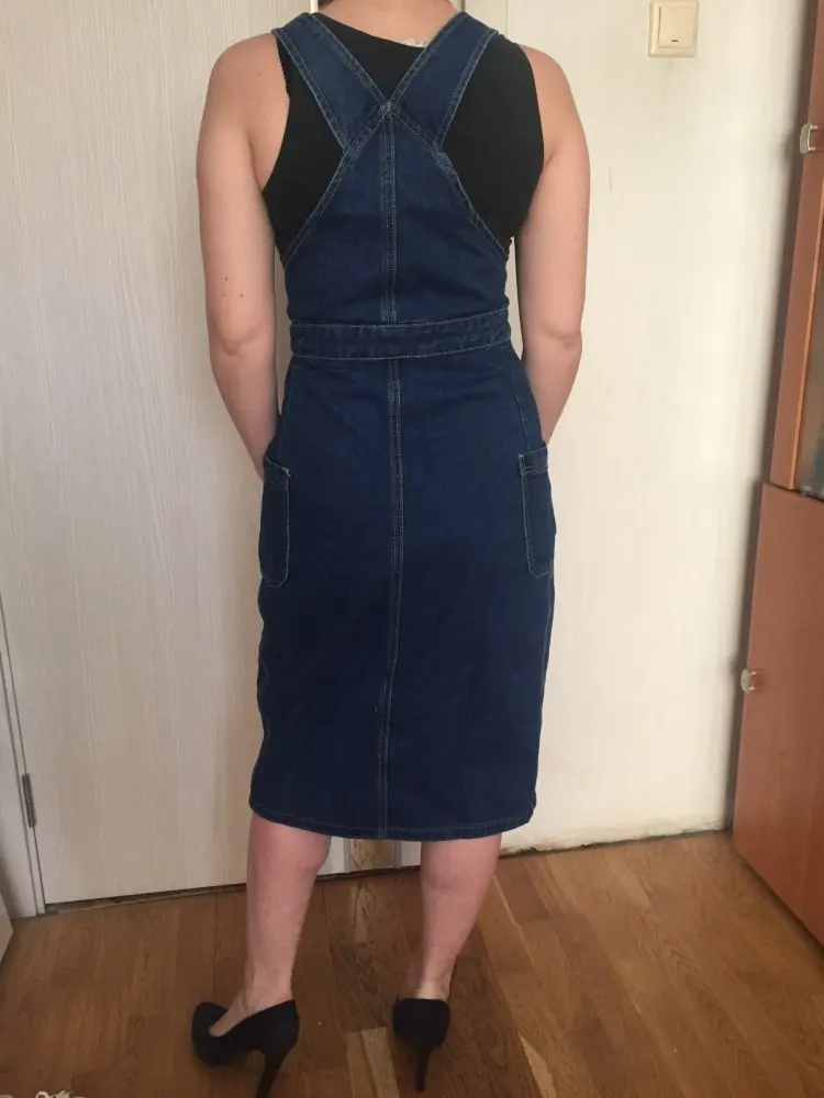 Летние пикантные джинсовые платья женское платье-карандаш на тонких бретельках