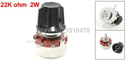 WTH118 10K Ом одноповоротный стандартный конический углеродный потенциометр