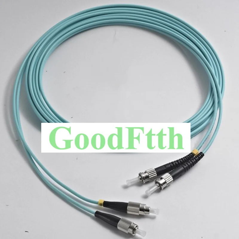 

Fiber Patch Cord FC-ST Multimode OM3 Duplex GoodFtth 20m 25m 30m 35m 40m 50m 60m 70m 80m 100m